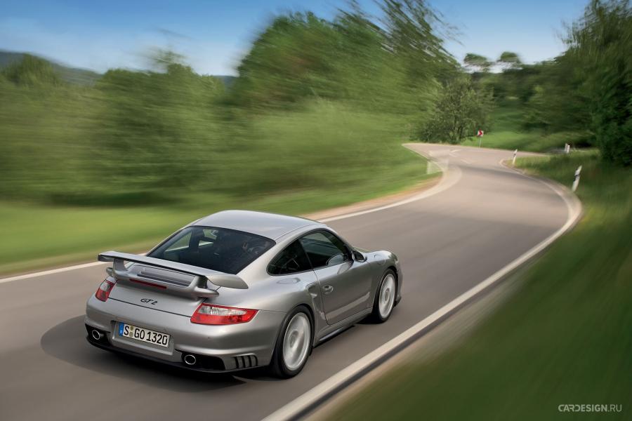  Porsche 911 GT2 2007 года  (фото 38 из 47)